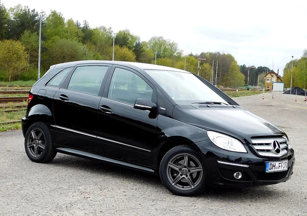 Mercedes-Benz Klasa B cena 19900 przebieg: 189527, rok produkcji 2009 z Czarne małe 407
